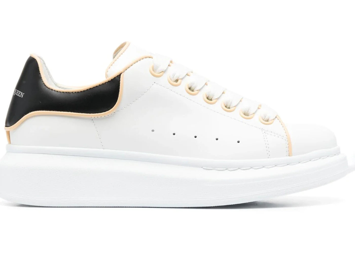 Alexander Mcqueen Oversized White Black Yellow (Women'S)