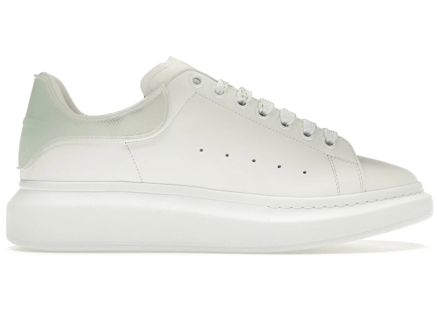 Alexander Mcqueen Oversized White Light Green
