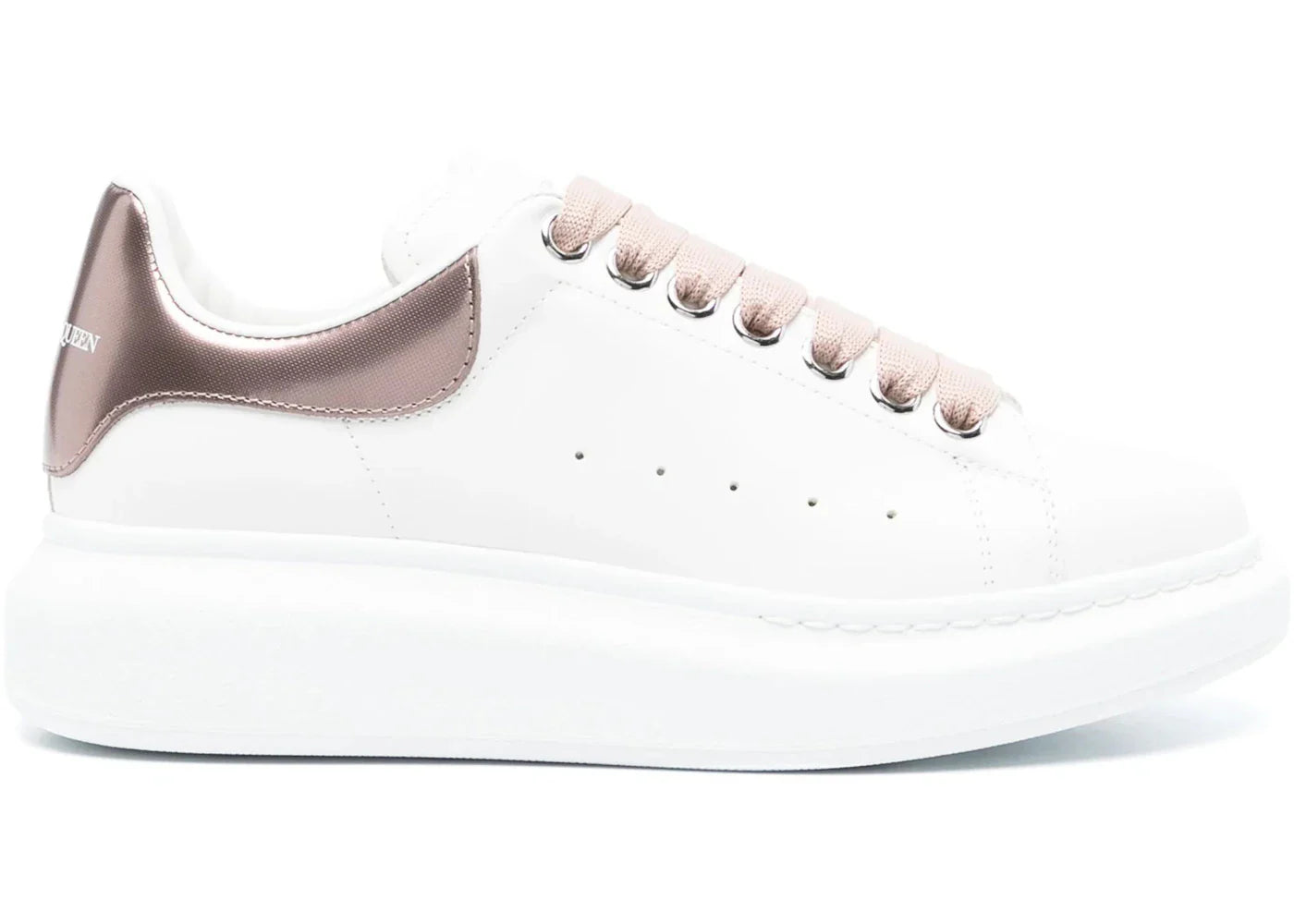 Alexander Mcqueen Oversized White Rose (Women'S)