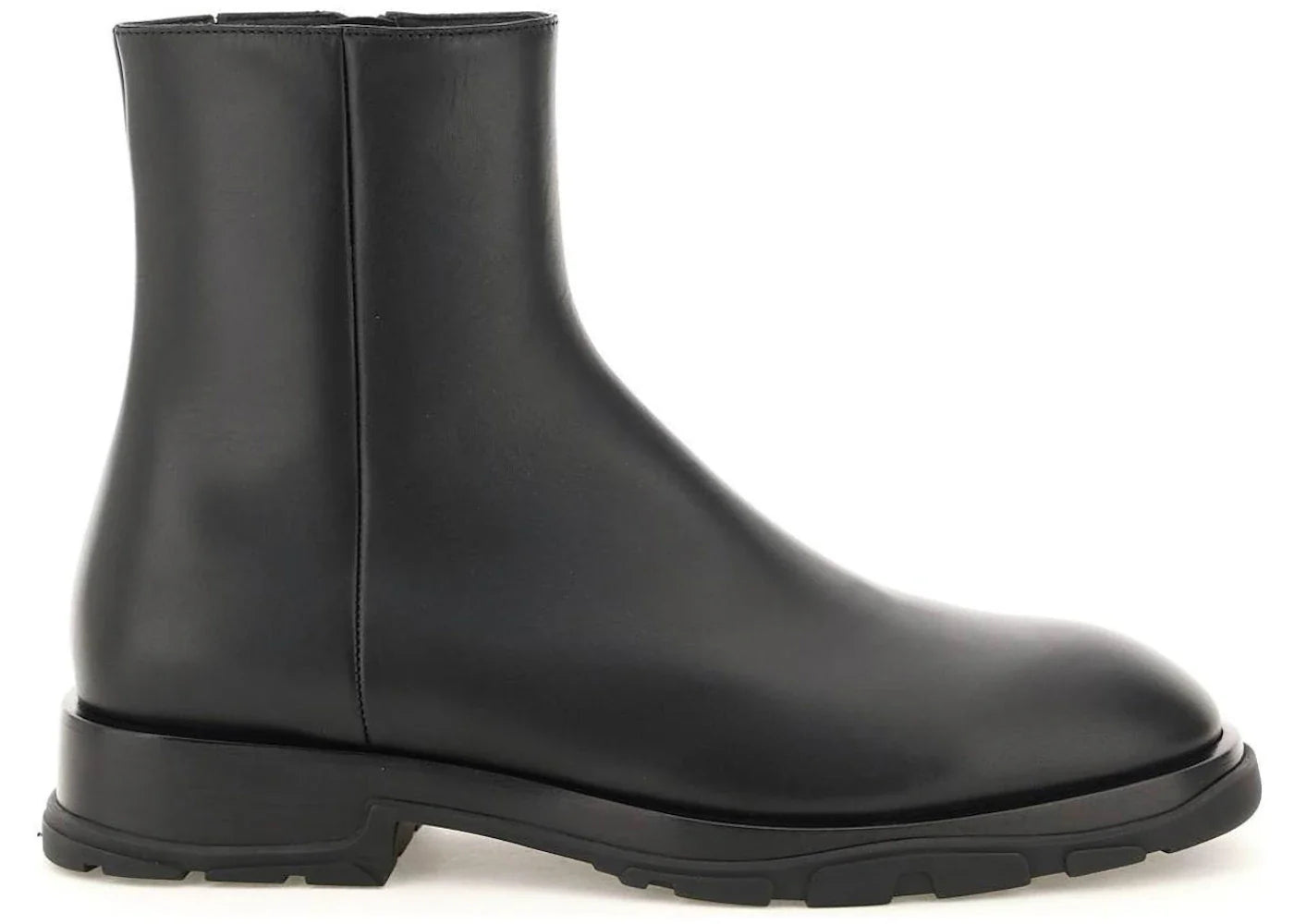 Alexander Mcqueen Slim Tread Boot Black