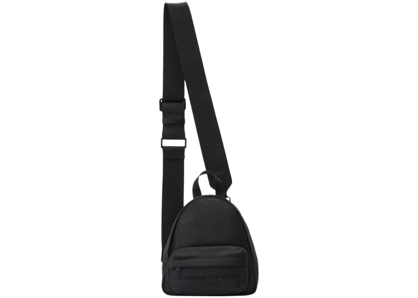 Alexander Wang Punch Mini Sling Backpack Black