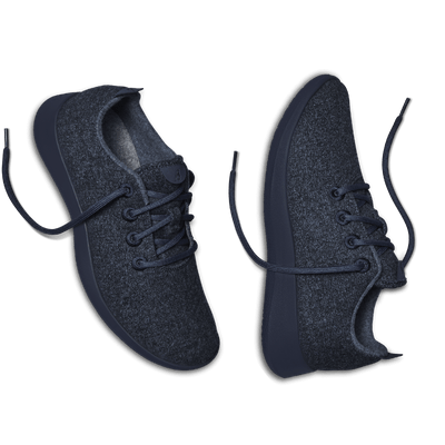 Men's Wool Runners - Savanna Night (Navy Sole)