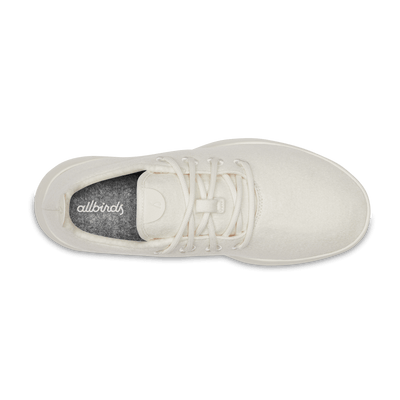 Men's Wool Runners - Natural White (Cream Sole)