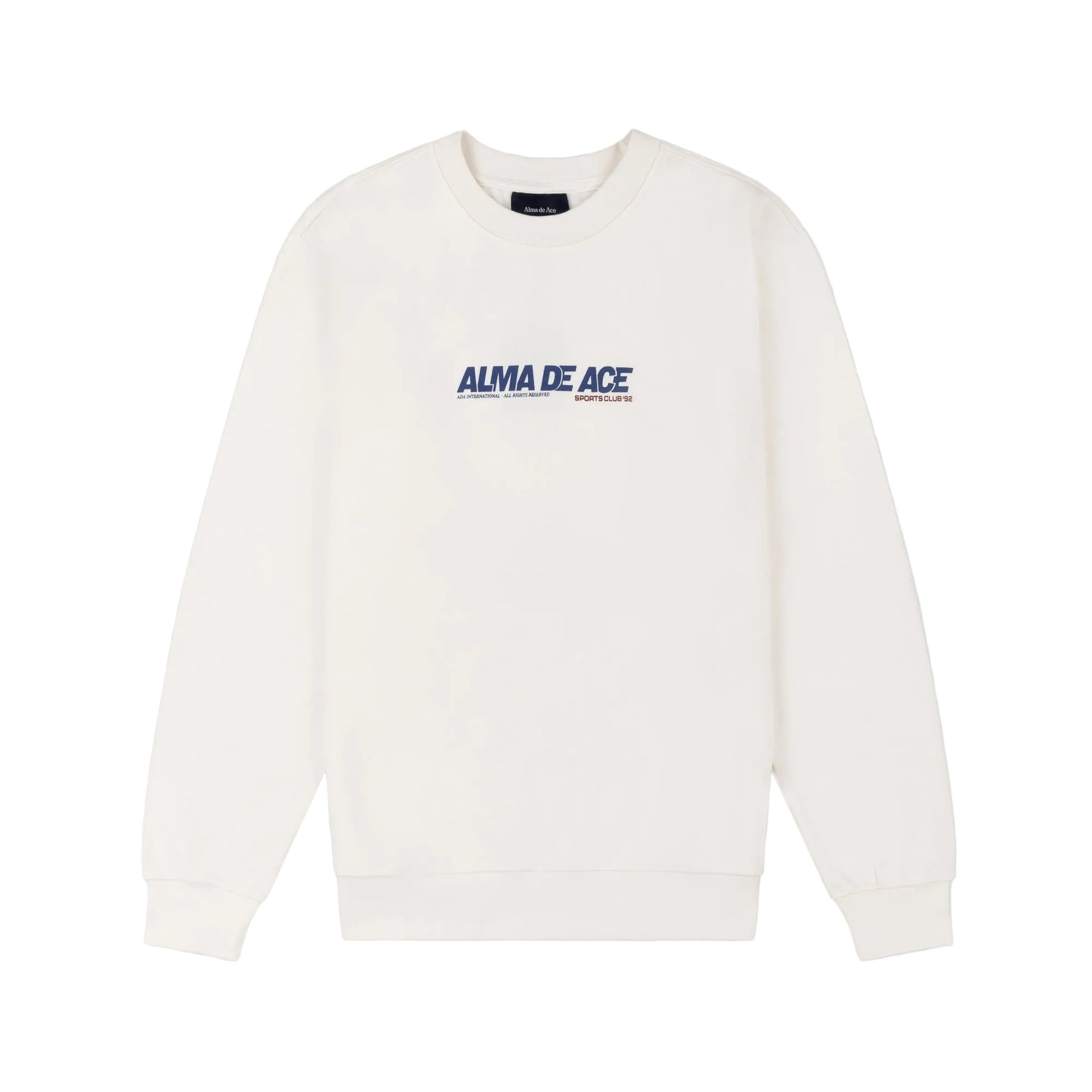 Alma De Ace Sports Club 92 White Sweatshirt