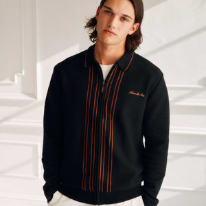 Alma De Ace Zela Knitted Black Jacket