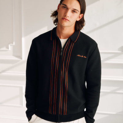 Alma De Ace Zela Knitted Black Jacket