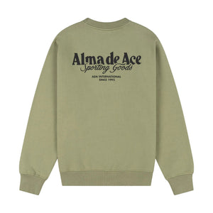 Alma De Ace Sporting Goods Light Green Sweatshirt