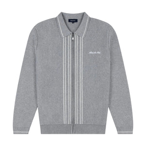 Alma De Ace Zela Knitted Grey Jacket