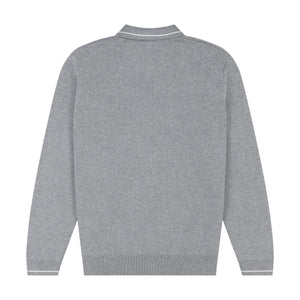 Alma De Ace Zela Knitted Grey Jacket