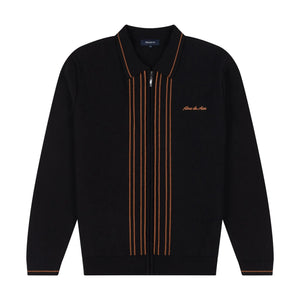 Alma De Ace Zela Knitted Black Jacket