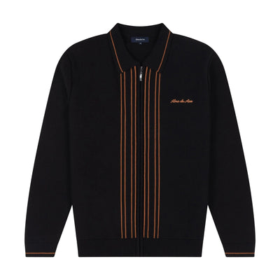 Alma De Ace Zela Knitted Black Jacket