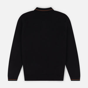 Alma De Ace Zela Knitted Black Jacket