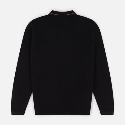Alma De Ace Zela Knitted Black Jacket