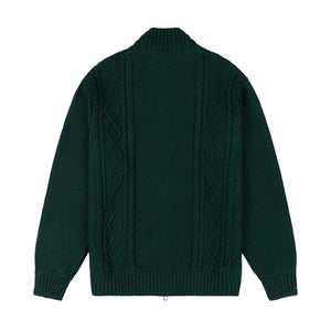 Alma De Ace Sila Knitted Forest Green Jacket