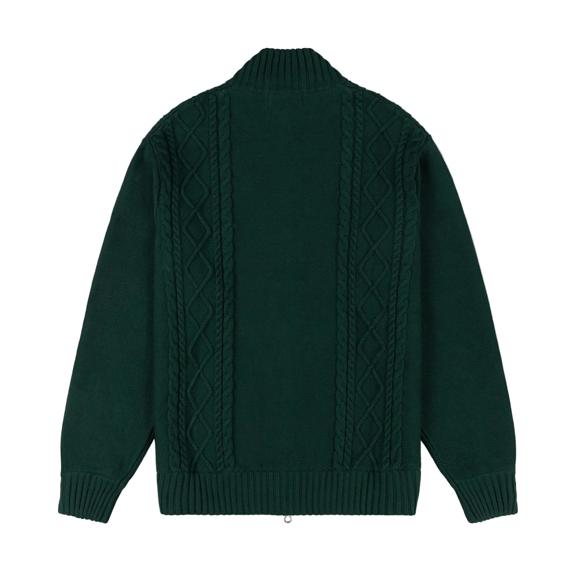 Alma De Ace Sila Knitted Forest Green Jacket