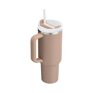 Stanley Quencher H2.0 FlowState™ Tumbler | 40 OZ Almond Rose