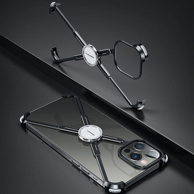 iPhone 12 Slim Aluminium Kickstand Bumper Frame