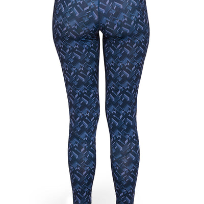 Energize Sports Tights - Midnight Print 01