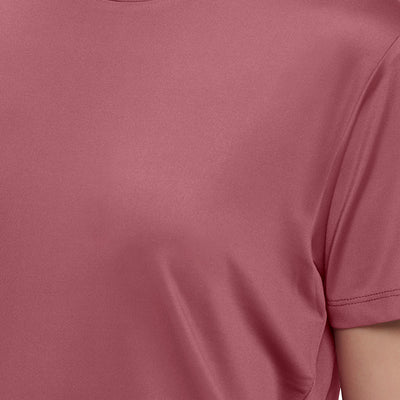 Flaunt Crew Neck Tee - Mauvewood