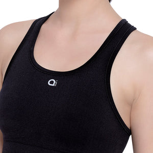 Reversible Low Impact Sports Bra - Black