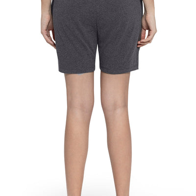 Essential Relaxed Shorts - Gray Pinstripe Marl