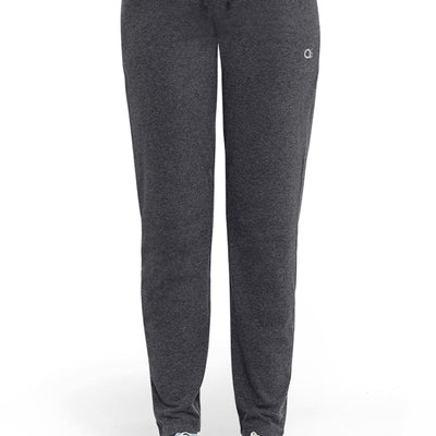Essential Relaxed Full Length Pants - Gray Pinstripe Marl