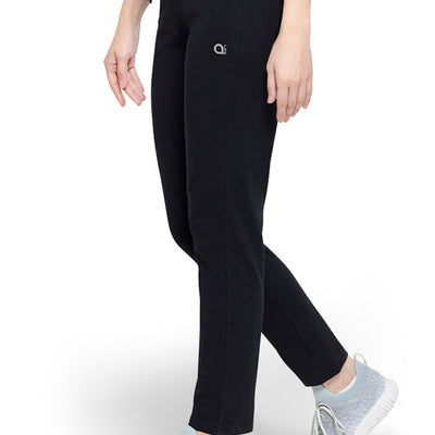 Essential Relaxed Full Length Pants - Black