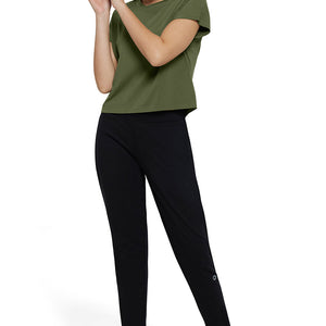 Essential Crop Top - Cypress
