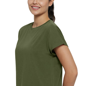 Essential Crop Top - Cypress