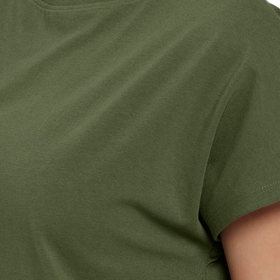 Essential Crop Top - Cypress