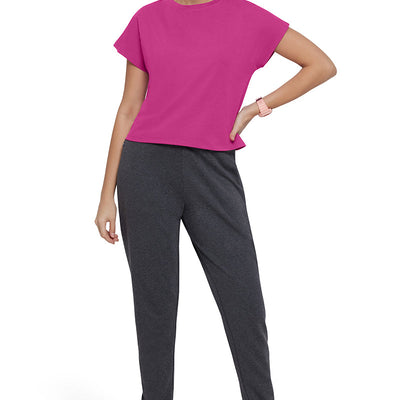 Essential Crop Top - Cactus Flower