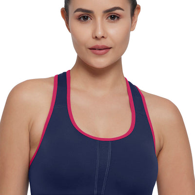 Energize Medium Impact Bra - Medieval Blue