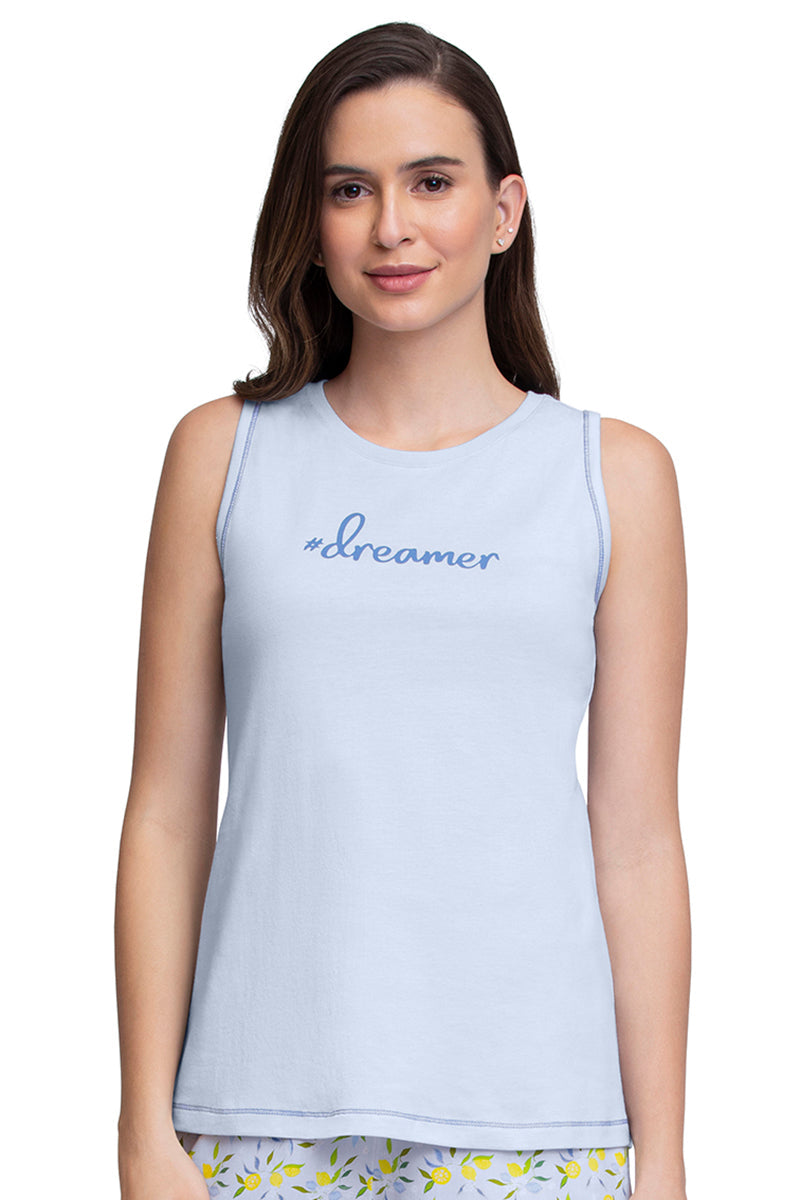 Sleep Tank Top - Ancient Water