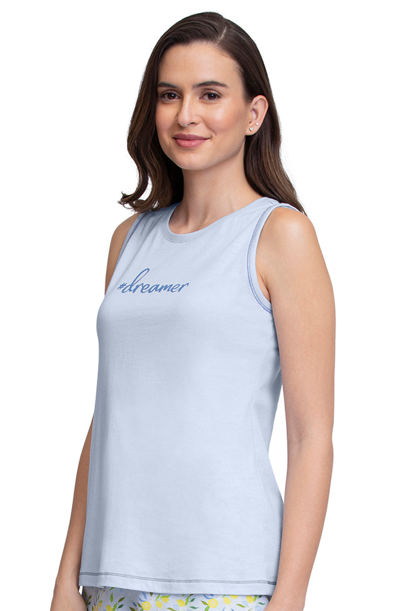 Sleep Tank Top - Ancient Water