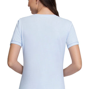 V-Neck Sleep Tee - Ancient Water