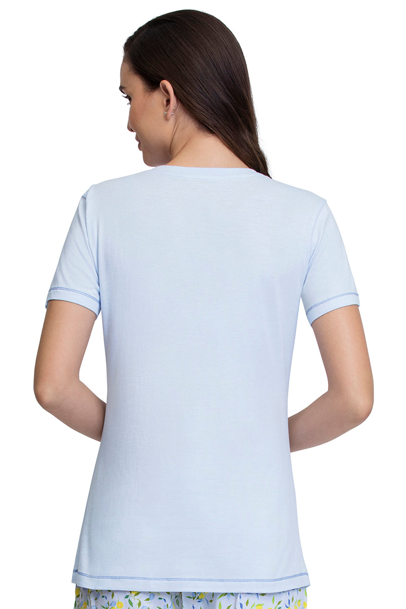 V-Neck Sleep Tee - Ancient Water