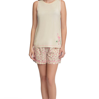 Sleep Tank Top - Whitesmoke