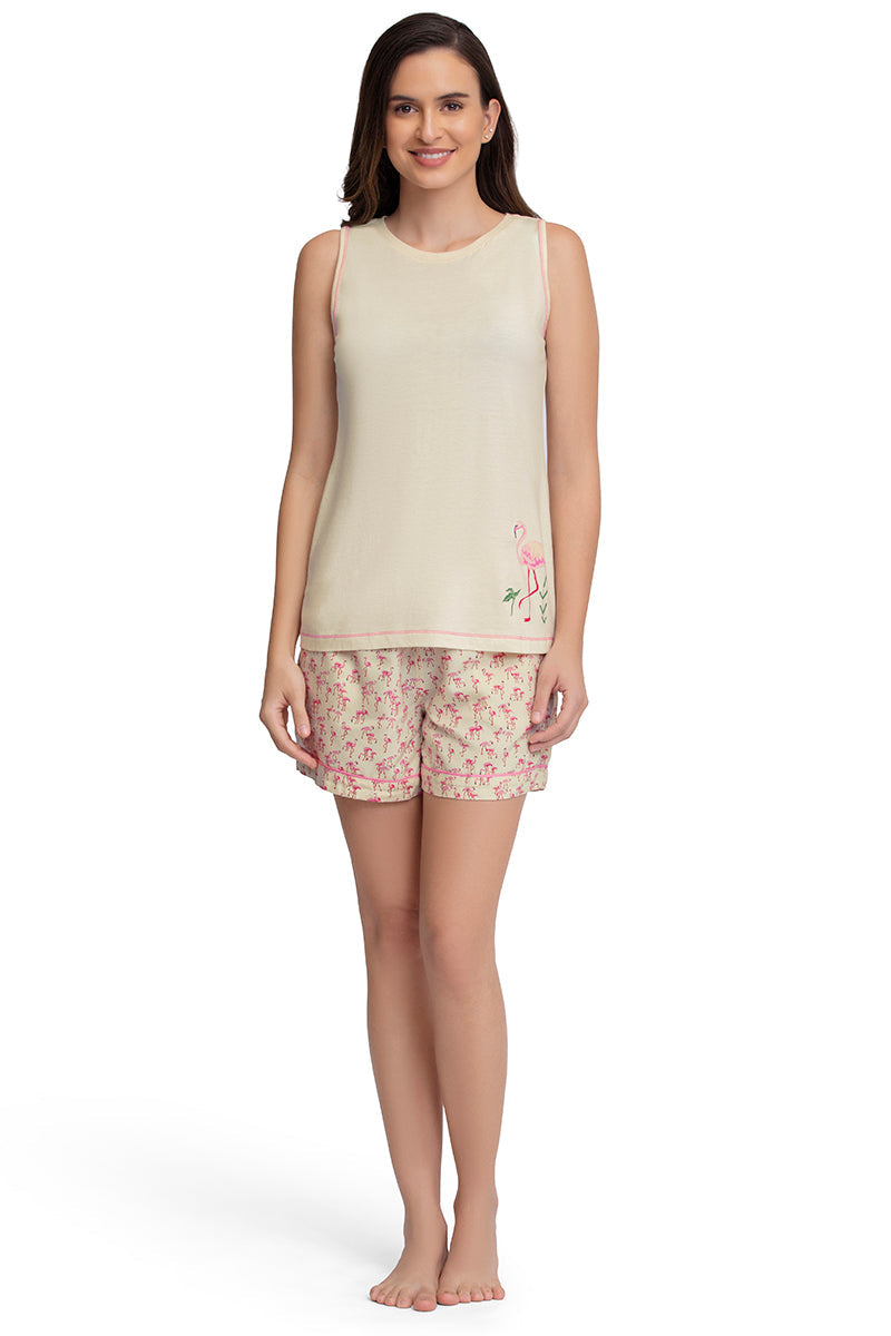 Sleep Tank Top - Whitesmoke