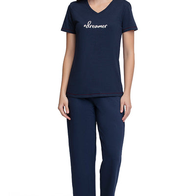 Full Length PJ Bottom - Midnight