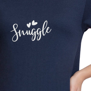 Scoop Neck Sleep Tunic - Midnight