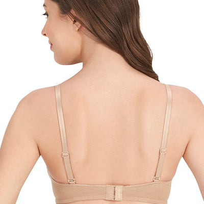 All Day Comfort Non-padded & Non-wired Bra - Sandalwood
