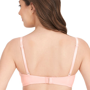All Day Comfort Non-padded & Non-wired Bra - Impatiens-Pink