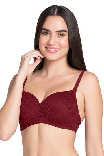 Burgundy Wine Lace