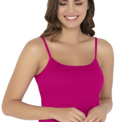 Cotton Camisole - Fuchsia