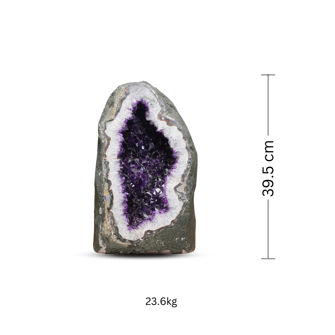 Amethyst Cluster Geode