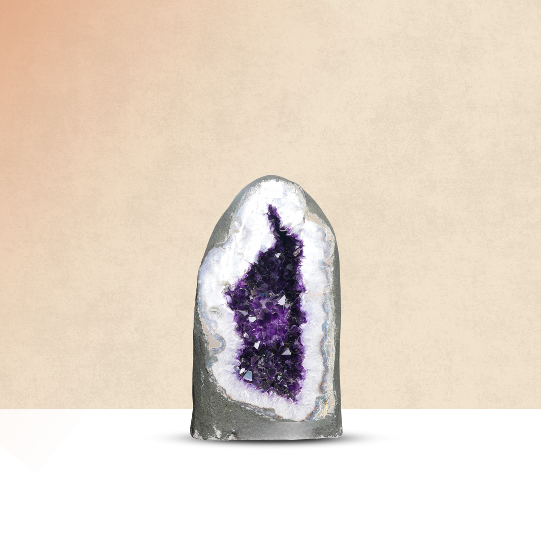 Amethyst Cluster Geode