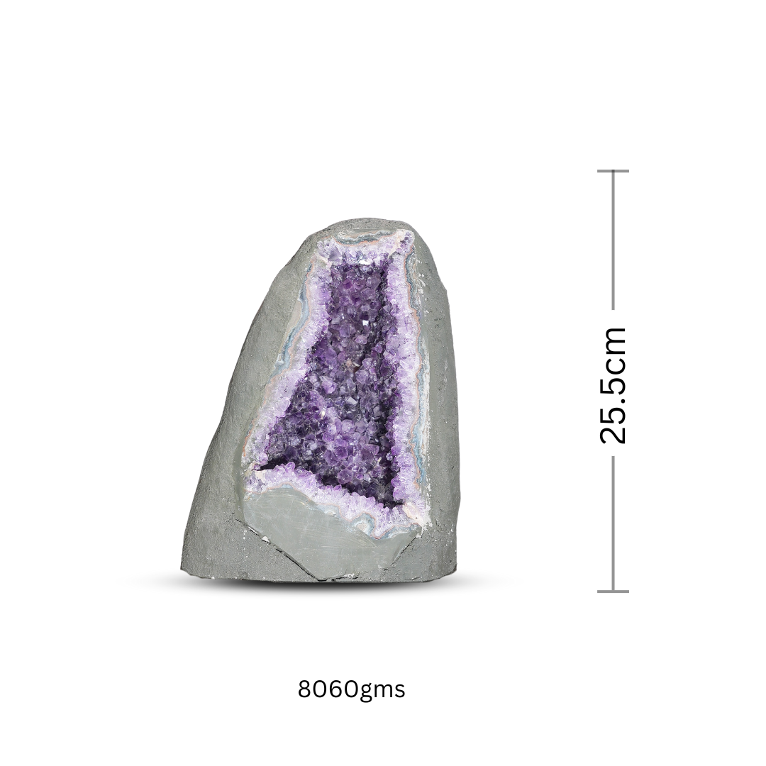 Amethyst Cluster Geode