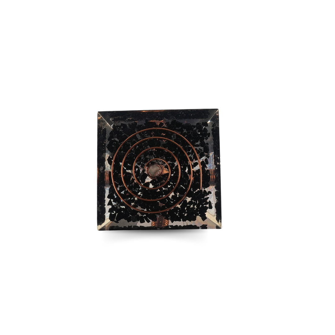 Amethyst Orgonite Pyramid/Orgone Pyramid