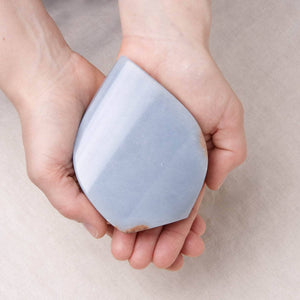 Angelite Flame Freeform Crystal