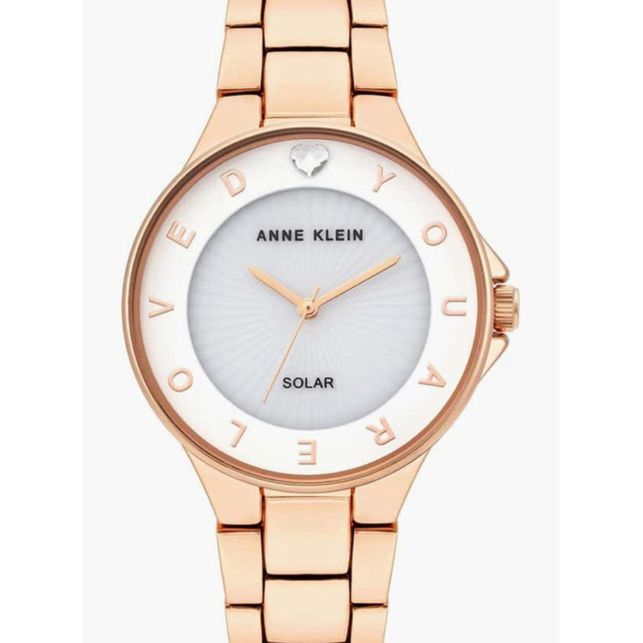 Anne Klein Analog White Dial Women 35mm